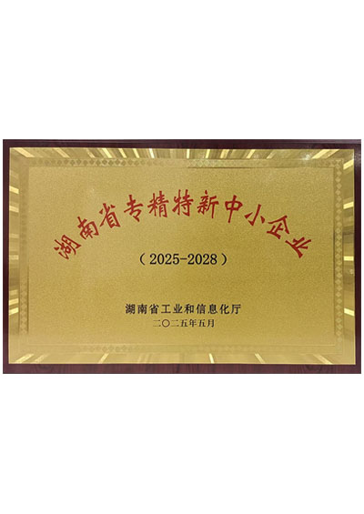 湖南省专精特新中小企业（2025-2028）